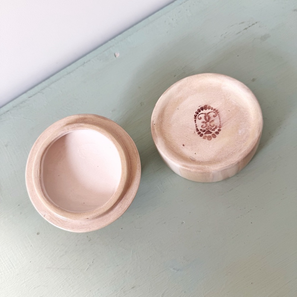 Ceramic Flower Lid Box - Picture 6 of 6